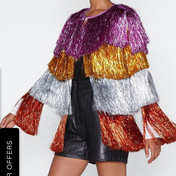 Colorful Fringe Jacket - Picture 7 of 9